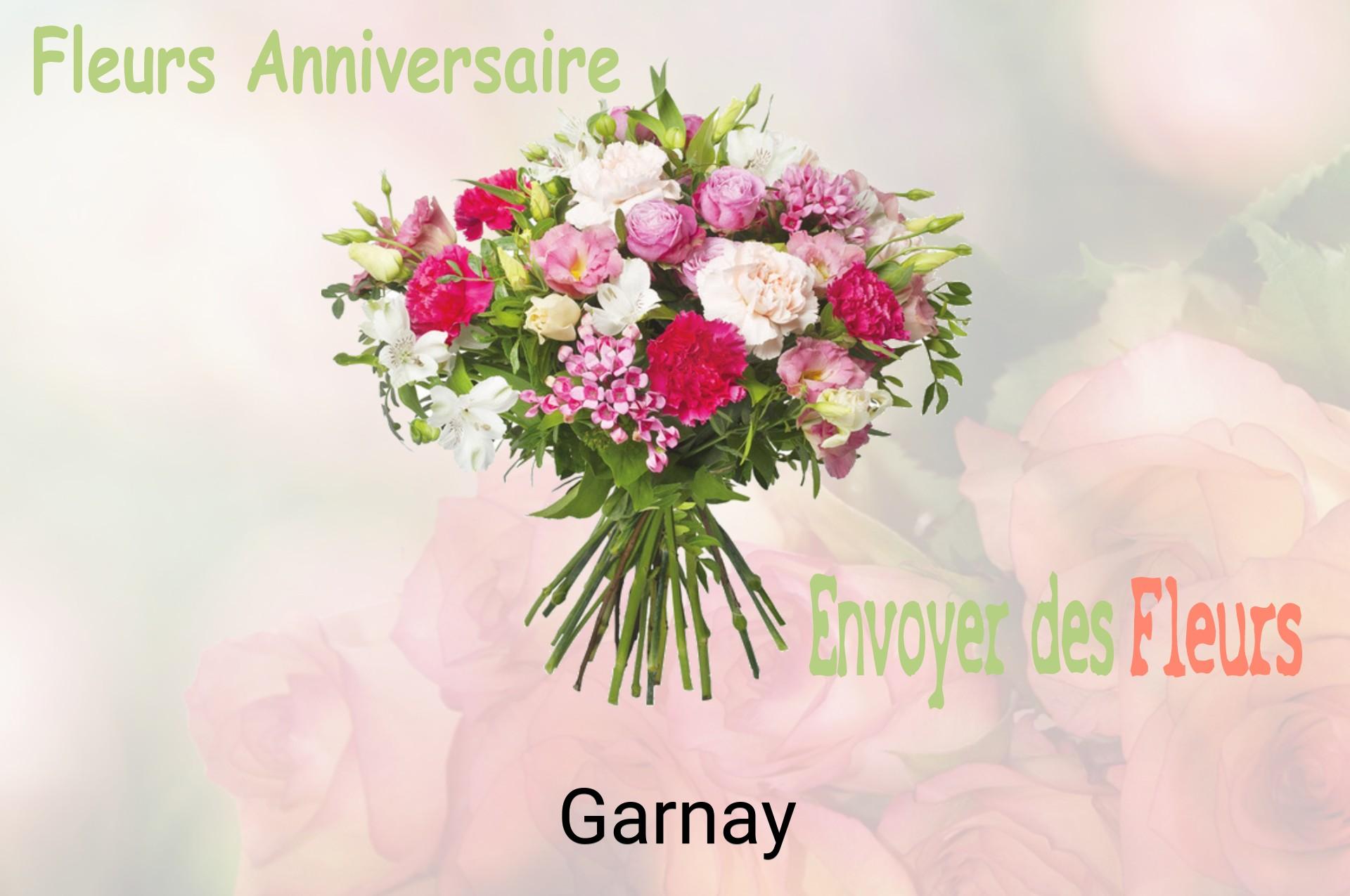 Bouquet de fleurs d’anniversaire livré à Garnay